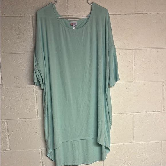 LuLaRoe Mint Oversized Boxy Tunic Top - Picture 1 of 4